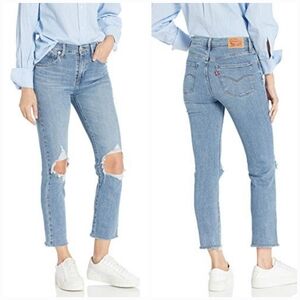 Levi's 724 High Rise Straight Crop size 27
